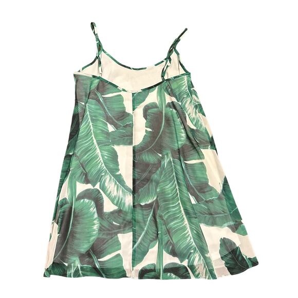 Judith March Womens dress green palms a-line Size medium - Picture 6 of 6